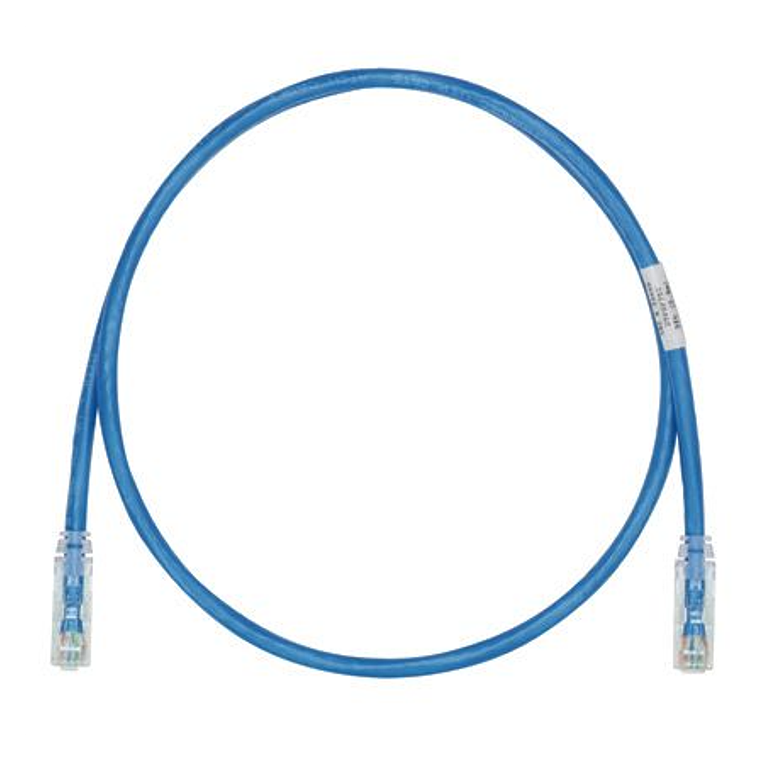 Latiguillo de cobre UTP Cat 6, 28 AWG, 3 pies, azul 1