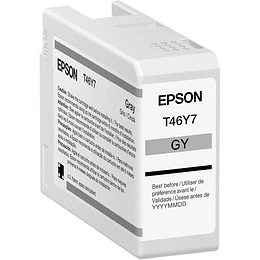 Cartucho de Tinta Epson T46Y7 Color Gris 