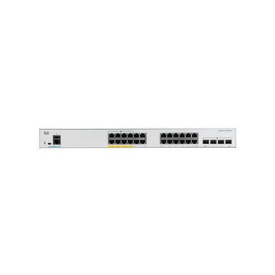 Switch 24 puertos Conmutador Cisco Catalyst 1000-24FP-4G-L 