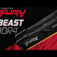 Memoria Ram 8GB DDR4 3200Mhz CL16 Dimm Kingston FURY Beast, Unbuffered, 1.35V - Miniatura 6