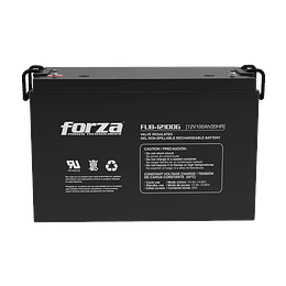 Batería Recargable para UPS Forza FUB-12100G, 12V 100Ah, Negro