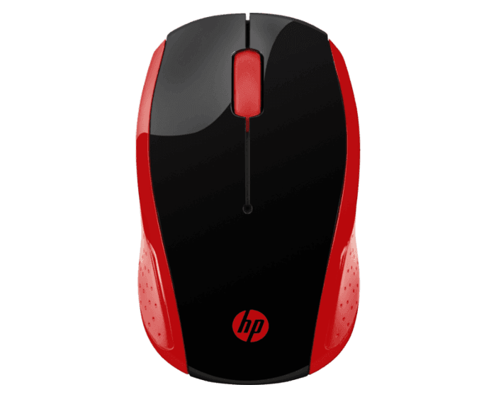 Mouse Inalámbrico rojo