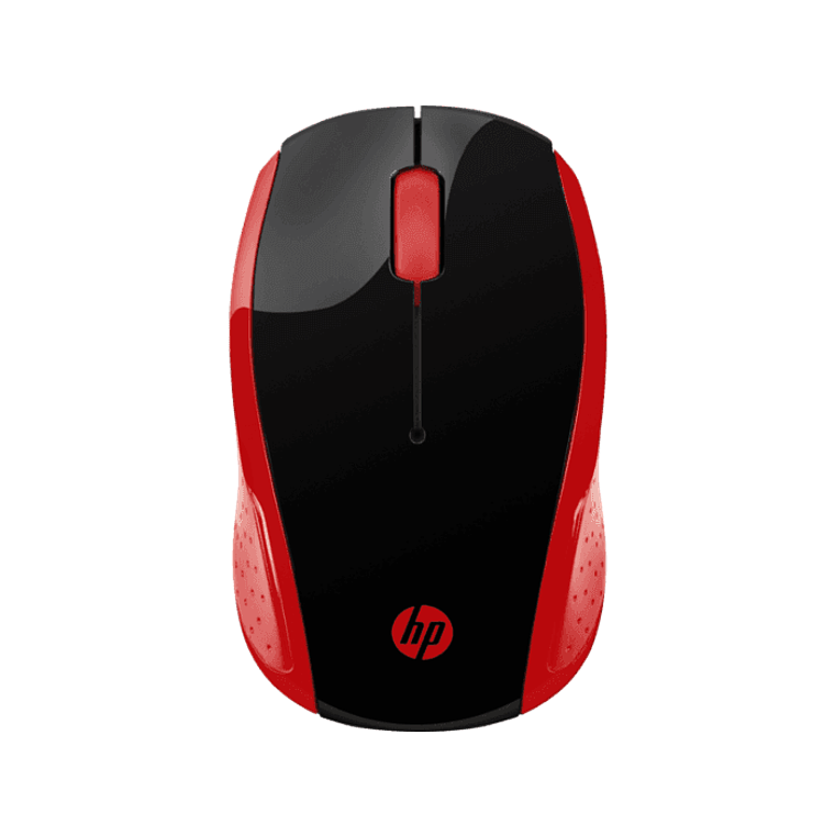 Mouse Inalámbrico rojo 1