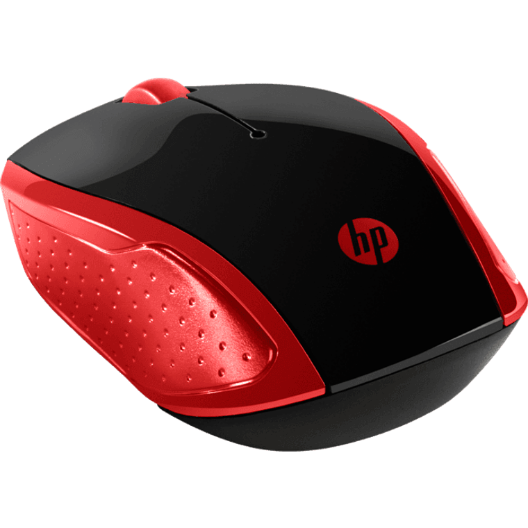 Mouse Inalámbrico rojo 2