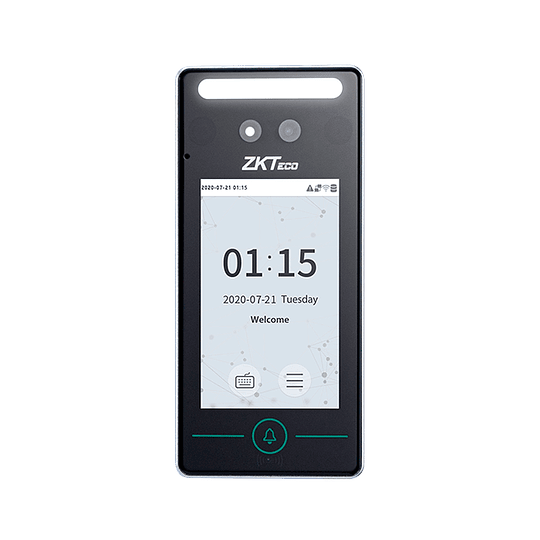 ZKTeco -Terminal de control de acceso con lector de huellas dactilares y cámara