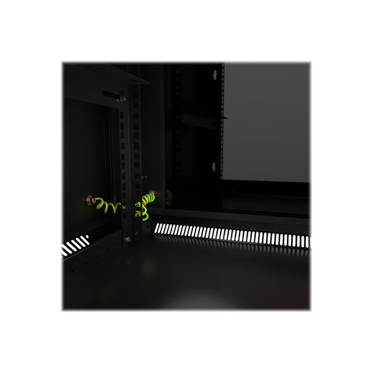 Gabinete 12U de pared Fijo 600x450mm 1 Ventilador 3