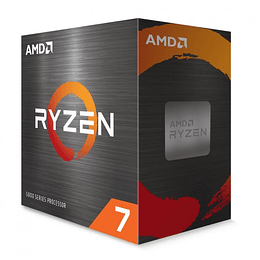 Procesador AMD Ryzen 7 5800X | 8-Core, 3,8Ghz (4,7Ghz Max Boost), 16 Hilos, 105W TDP, Socket AM4