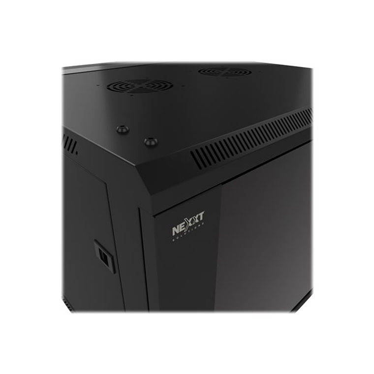 Gabinete 12U de pared Fijo 600x450mm 1 Ventilador 5