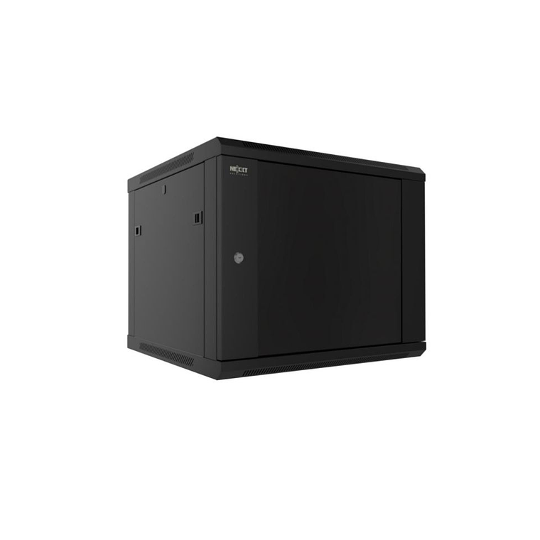 Gabinete 18U Rack de Servidores Nexxt montaje en pared, hasta 60kg Negro. 1