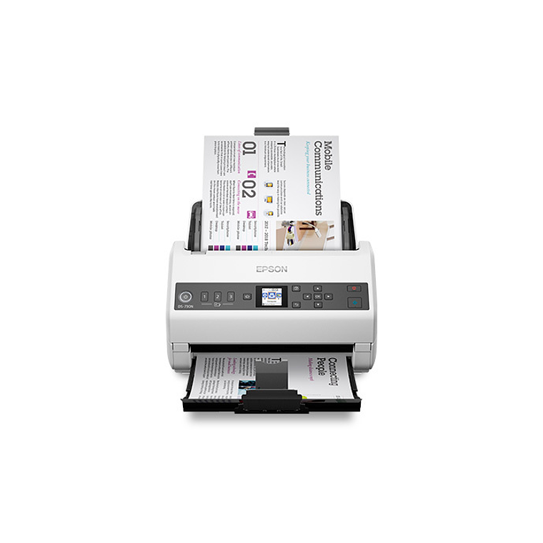 Escaner Epson WorkForce DS-730N | Color en red  3