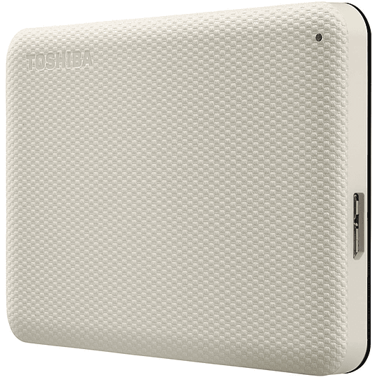 Disco duro 1TB externo Toshiba Canvio Advance HDTCA10XW3AA - Pórtatil Blanco