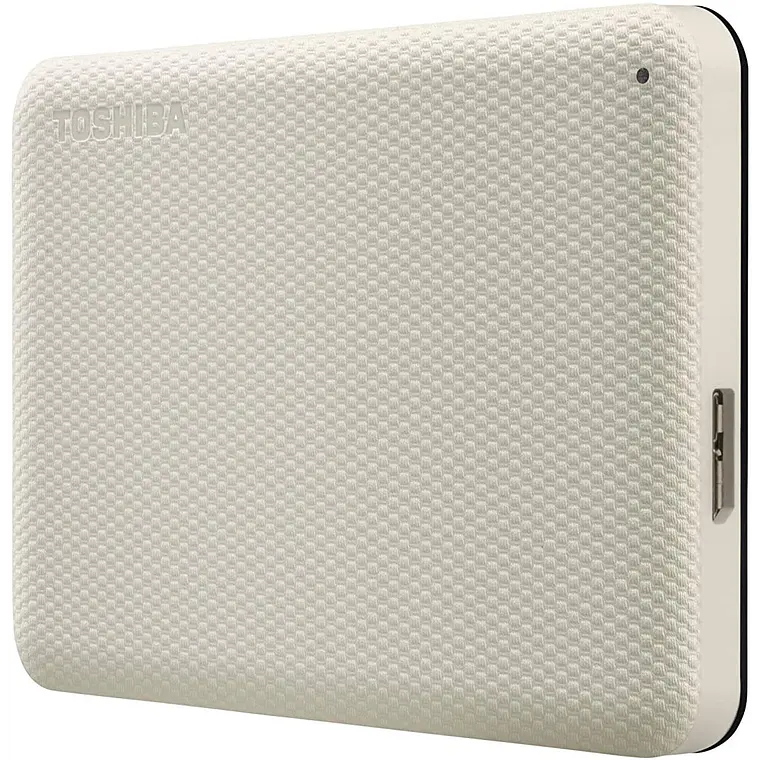 Disco duro 1TB externo | Toshiba Canvio Advance HDTCA10XW3AA - Pórtatil Blanco 2