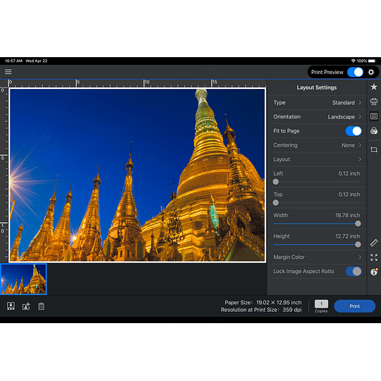 Impresora Epson SureColor P700, Inyección de Tinta, Color, USB 3.0, Ethernet y Wi-Fi