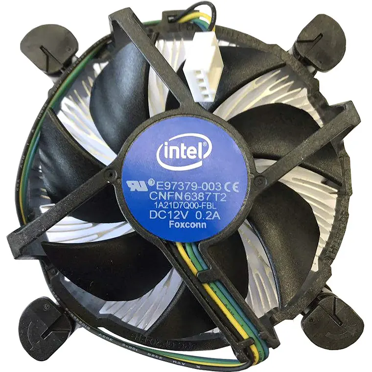 Disipador de Procesador Intel E97379–003, socket 1150, 1155, 1156 1