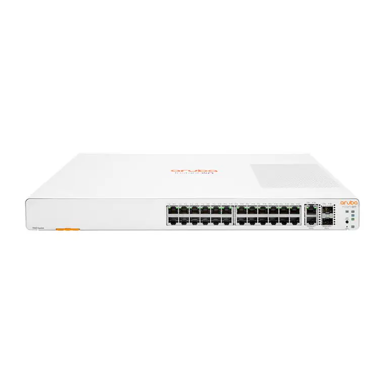 Switch 24 puertos Administrable Hpe Conmutador Aruba InstantOn 1960 24 G 2 XGT 2 SFP+ 1