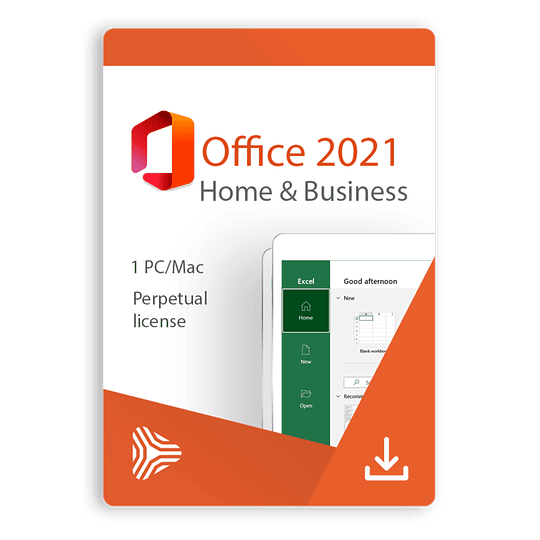 Microsoft Home and Business 2021  - Base License - 1 active user - Download - Windows / MacOS