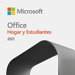 Licencia Microsoft Hogar y Estudiantes 2021, Descargable, 1 Dispositivo, PC/Mac