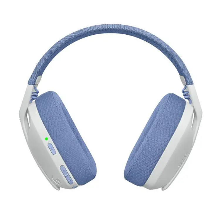 Audífonos Gamer Logitech G435 Lightspeed, Dongle USB, Bluetooth, Blanco 2