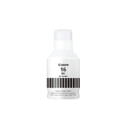 Botella de tinta Canon GI-16 BK Color Negro