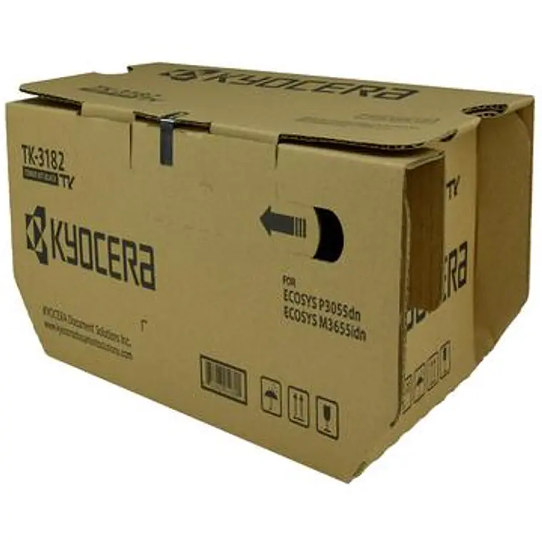 Cartucho de Tinta kyocera TK-3182 color Negro  1