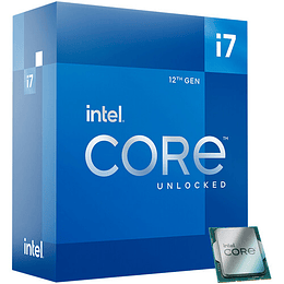 Procesador Intel Core i7-12700K, 12º Gen 3.6GHz (Hasta 5.0GHz), Socket LGA1700, con Gráficas