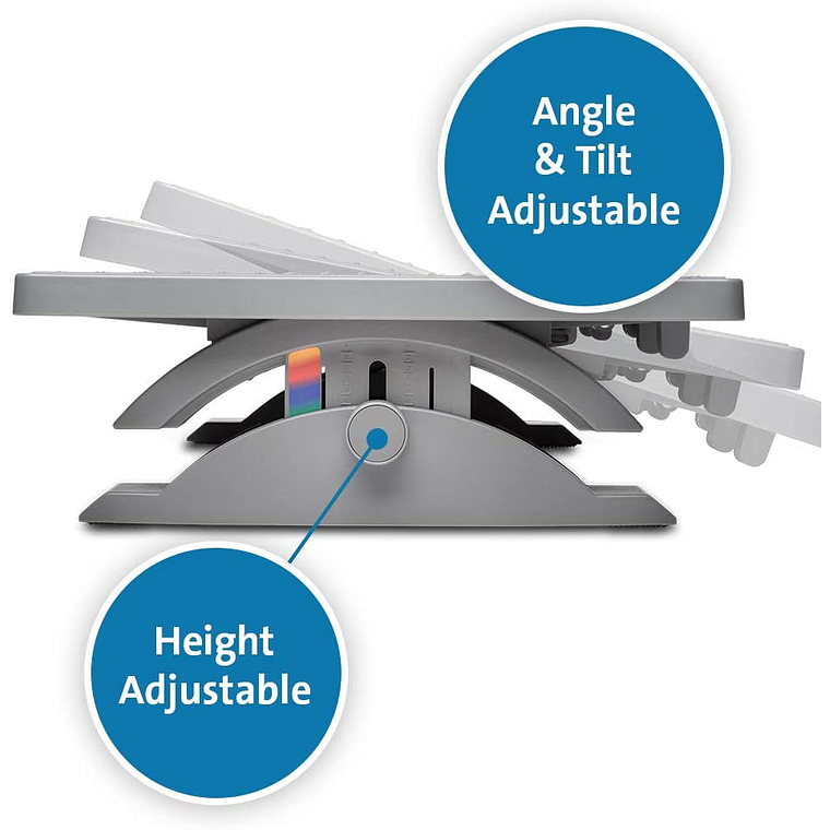 Kensington - Reposapiés ergonómico - Inclinación ajustable 4