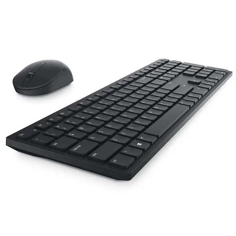 Kit de Teclado y Mouse Dell KM5221W, Inalámbrico, USB, Negro 1
