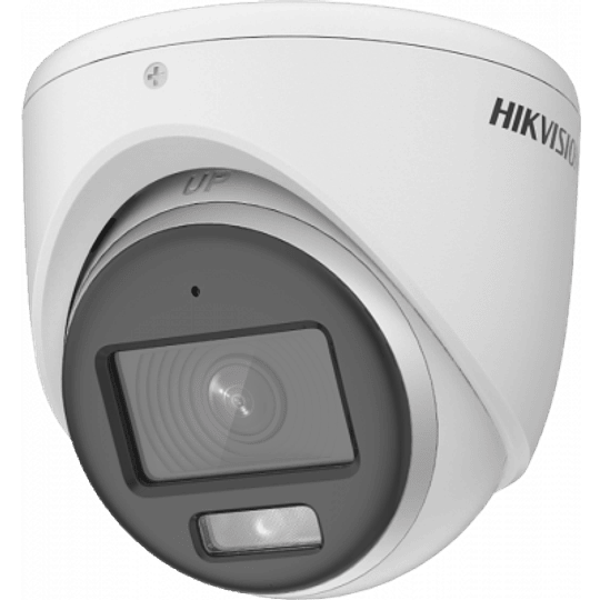 Cámara de vigilancia 5 MP Hikvision fija con audio 3K ColorVu DS-2CE70KF0T-MFS2.8mm