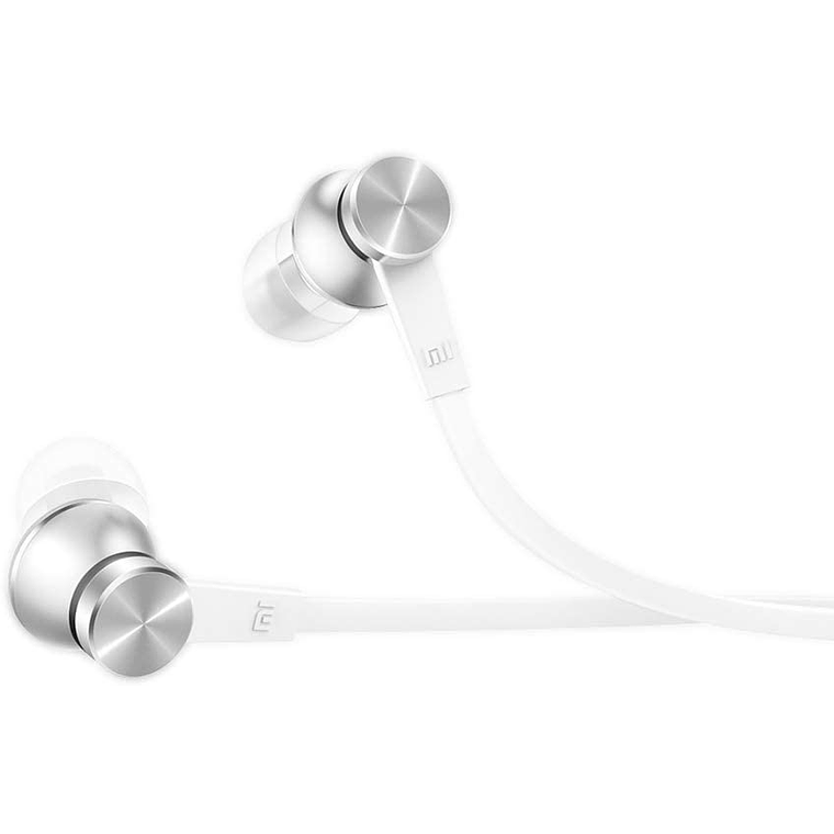 Auriculares internos con micro - en oreja - cableado - conector de 3,5 mm - plata 5