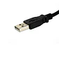 1 ft Panel Mount USB Cable A to A - F/M - Miniatura 4
