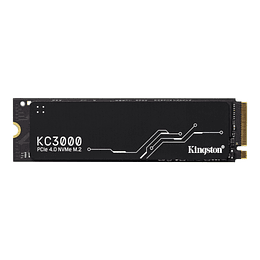 Disco duro 512GB interno SSD | Kingston KC3000, PCIe 4.0 NVMe M.2, 7000MB/s