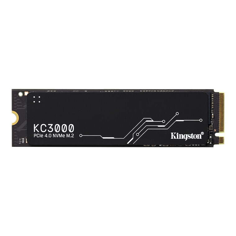 Disco duro 512GB interno SSD | Kingston KC3000, PCIe 4.0 NVMe M.2, 7000MB/s 1