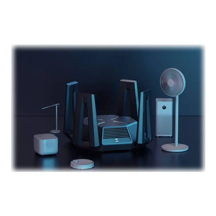 Router Inalámbrico Xiaomi AX9000 de Tri-Band, Wireless AX (Wi-Fi 6), hasta 4804 Mbps, LAN Gigabit. 4