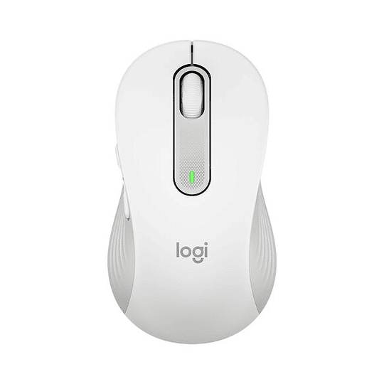 Mouse Óptico Inalámbrico Logitech M650 L, Hasta 2000 dpi, Bluetooth, USB. Color Blanco