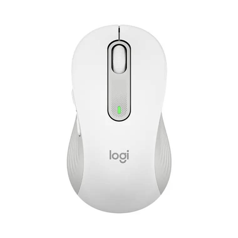 Mouse Óptico Inalámbrico Logitech M650 L, Hasta 2000 dpi, Bluetooth, USB. Color Blanco 1