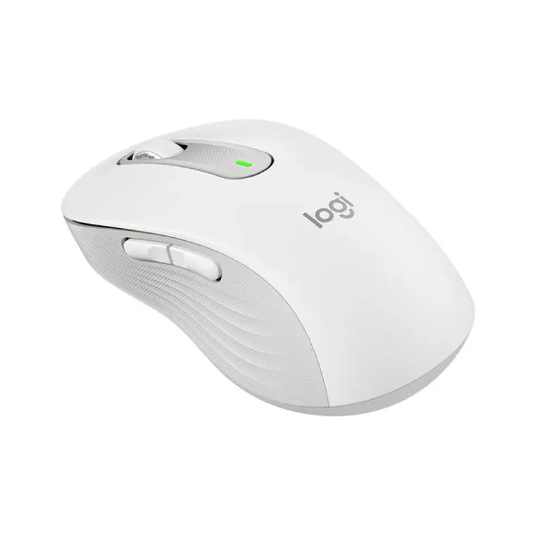 Mouse Óptico Inalámbrico Logitech M650 L, Hasta 2000 dpi, Bluetooth, USB. Color Blanco 2