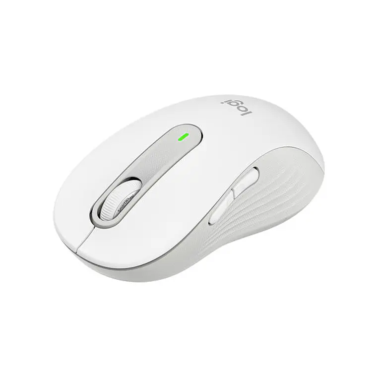 Mouse Óptico Inalámbrico Logitech M650 L, Hasta 2000 dpi, Bluetooth, USB. Color Blanco 3