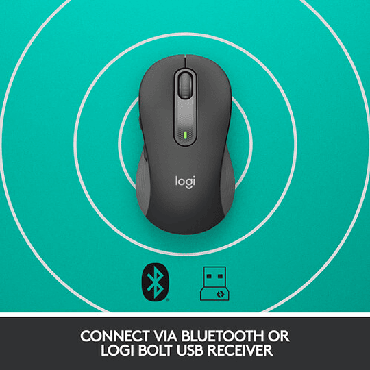 Mouse inalámbrico Logitech Signature M650 L (grafito)
