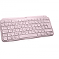 Teclado Logitech Mx Keys Mini, Inalámbrico, RF Wireless/Bluetooth, Rosado - Miniatura 2