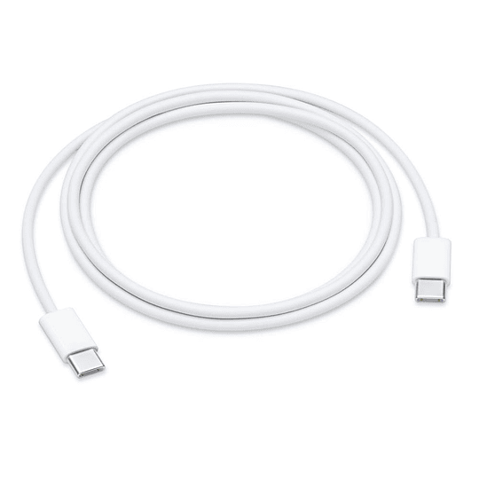 Cable de carga USB-C 1mt blanco Apple