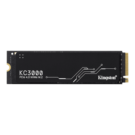 Unidad de Estado Sólido Kingston KC3000, 2TB, PCIe 4.0 NVMe M.2, 7000MB/s