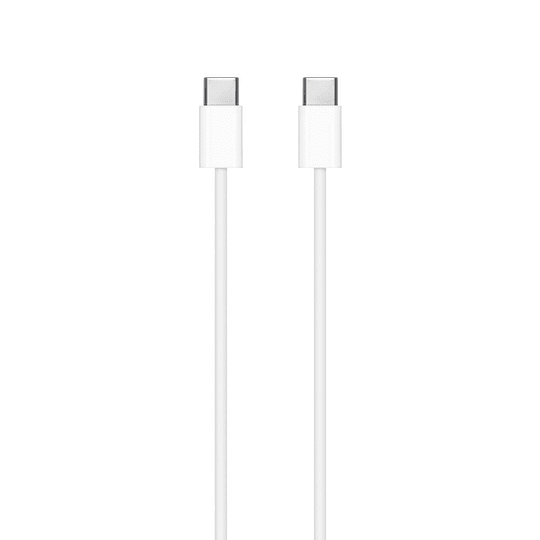 Cable de carga USB-C 1mt blanco Apple