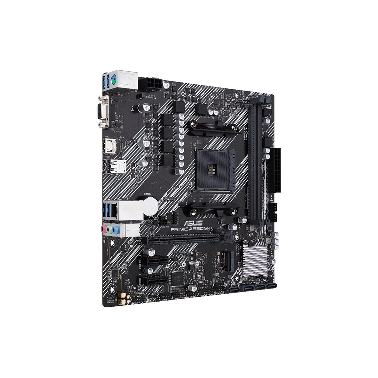 Placa Madre ASUS Prime A520M-K AM4 AMD Ryzen A520, SATA 6Gb/s, M.2, HDMI, VGA, Micro-ATX, DDR4 3