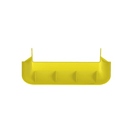 Trompeta con control de radio de curvatura FiberRunner®, 12x4, amarilla