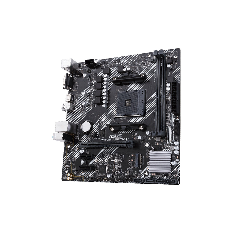 Placa Madre ASUS Prime A520M-K AM4 AMD Ryzen A520, SATA 6Gb/s, M.2, HDMI, VGA, Micro-ATX, DDR4 6
