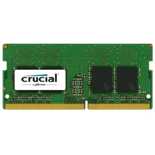 Memoria Ram DDR4 4GB 2400Mhz PC4-19200 Crucial, CL17, Sodimm, 1.2 V