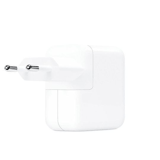 Cargador Apple USB-C de 30 Watts (Sin Cable, Blanco)