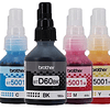 Botellas de Tinta Brother BTCMYK Pack colores