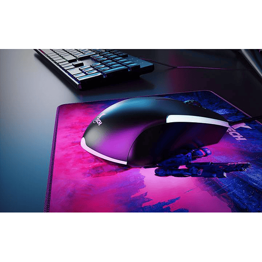 Kit de Teclado, Mouse y Mouse Pad XTech Gaming XTK-535S, USB. Color Negro