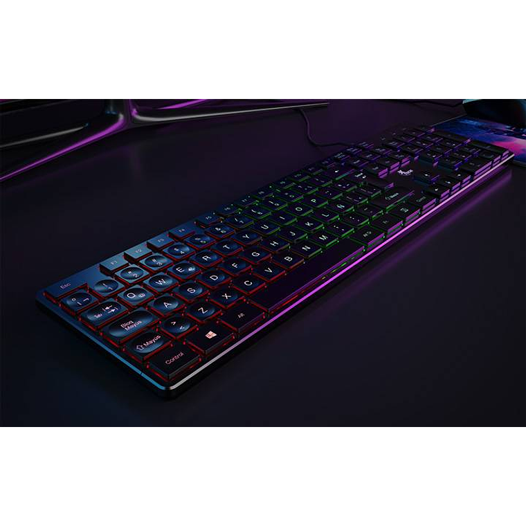 Kit de Teclado, Mouse y Mouse Pad XTech Gaming XTK-535S, USB. Color Negro 4